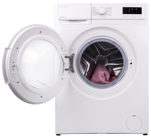 Пральна машина автоматична Sharp ES-HFA8123W3-UA Пральна машина автоматична Sharp ES-HFA8123W3-UA зображення 3