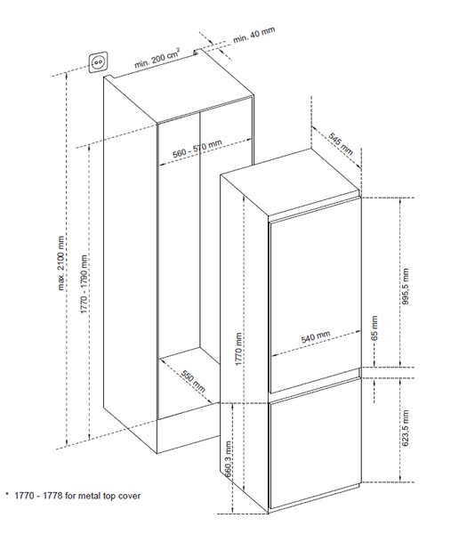 Холодильник Sharp SJ-B2237M01X-UA Холодильник Sharp SJ-B2237M01X-UA зображення 47