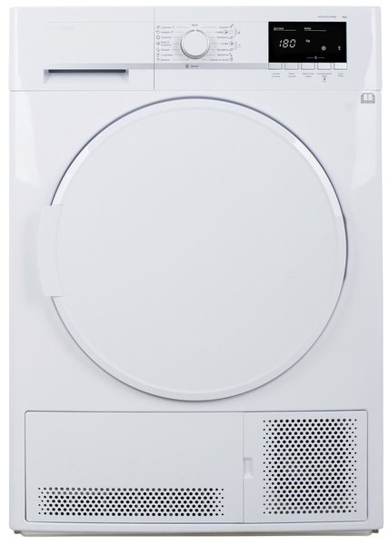 Сушильний автомат Sharp KD-GCB7S7PW9-UA зображення 1