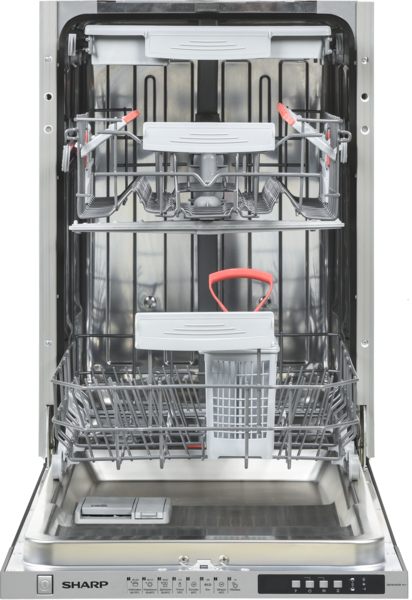 Посудомийна машина Sharp QW-S41I472X-UA зображення 2