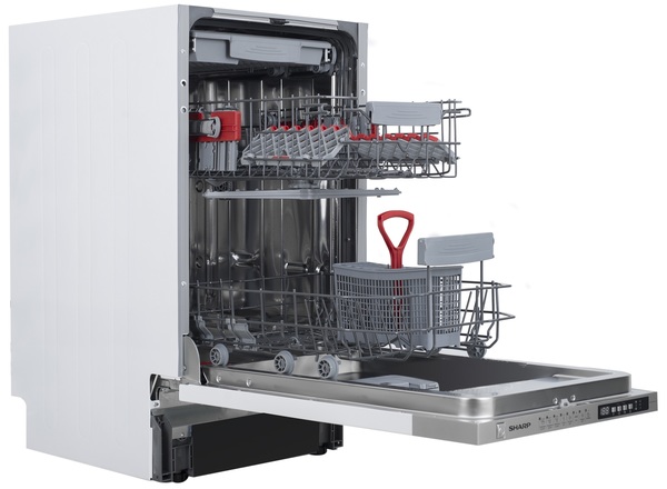 Посудомийна машина Sharp QW-S41I472X-UA зображення 9