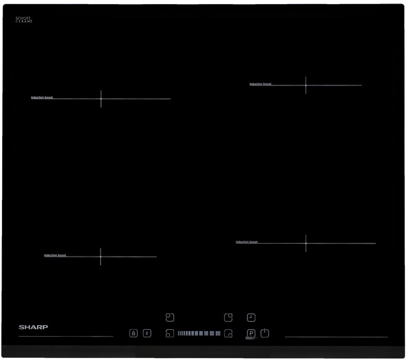 Електрична варильна поверхня Sharp KH-6I19BS00-UA Електрична варильна поверхня Sharp KH-6I19BS00-UA зображення 1