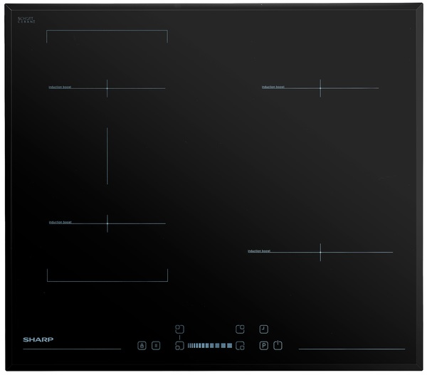 Електрична варильна поверхня Sharp KH-6I27CS00-UA Електрична варильна поверхня Sharp KH-6I27CS00-UA зображення 1