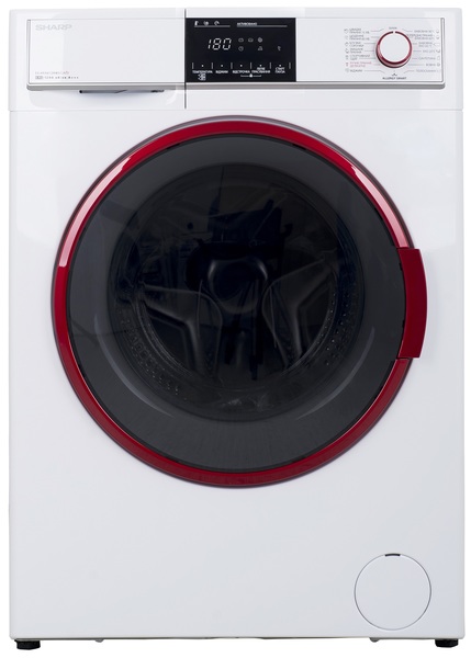 Пральна машина автоматична Sharp ES-HFH612RW3-UA Пральна машина автоматична Sharp ES-HFH612RW3-UA зображення 1