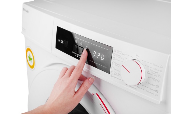 Пральна машина автоматична Sharp ES-NFA6102WD-UA Пральна машина автоматична Sharp ES-NFA6102WD-UA зображення 10